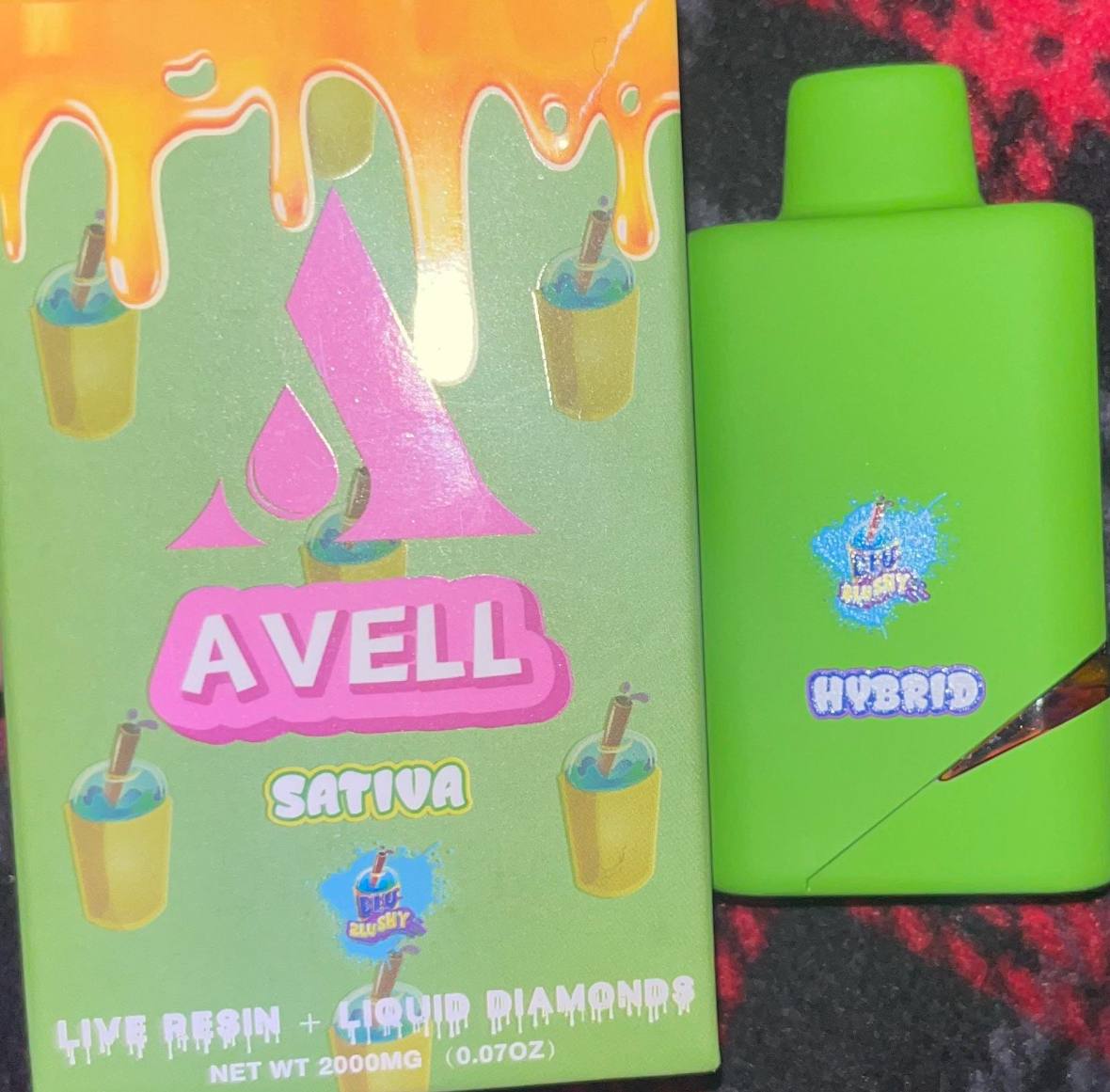Avell 2g Disposable Carts Zlushy (Hybrid) Avell 2g Disposable Carts Zlushy (Hybrid)